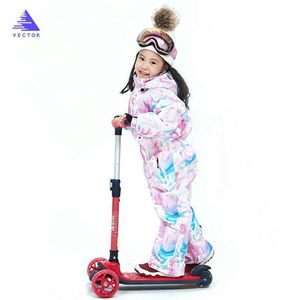 Chaquetas de esquí para niños, traje de esquí de una pieza, chaqueta de snowboard de invierno para niños, conjunto de pantalones impermeables para nieve, 2021