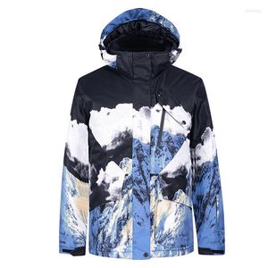 Skiing Jackets heren en dames ski winddichte waterdichte winter buitensporten warme printjas mannen sneeuw regenjassen al035