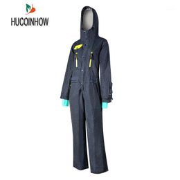 Ski -jassen Winter Snow Ski Pakken vrouwen één stuk jumpsuit ademende snowboardjack pants sets bodysuits weerstand -30 graden