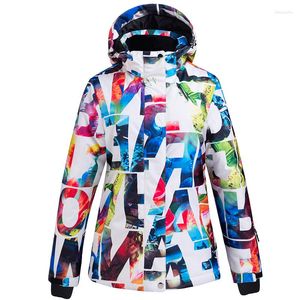 Ski -jassen Winter Dikke Dikke Warm Women Ski Skipak Waterdicht Winddicht Snowboard Jacket Broek Set Buiten Sneeuwslijtage Pakken Hoge kwaliteit