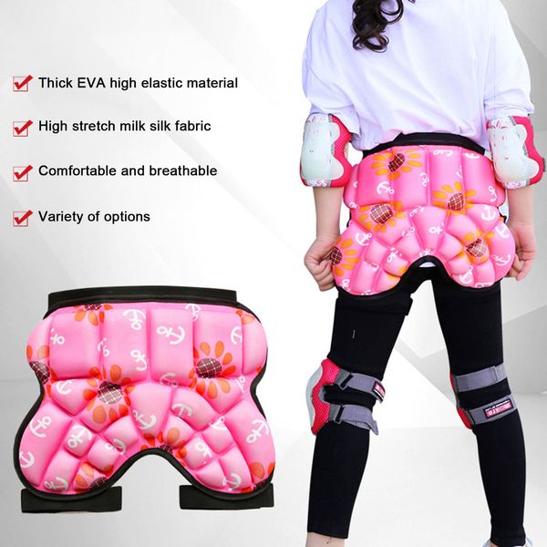 Ski rembourré Shorts enfants Protection des fesses pantalons de Ski Skate Snowboard protecteur patinage à roulettes Protection hanche 221122