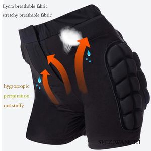 Skiën Gewatteerde Shorts S3XL Buitensporten Ski Skate Snowboard Bescherming Skibeschermer Schaatsen Beschermende Heup Gewatteerde Shorts 231025