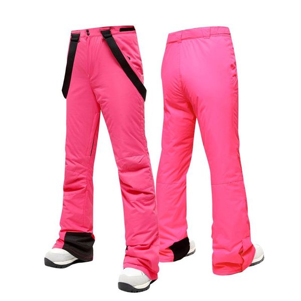 Pantalons de ski 2023 Ski ski Ski Femmes de haute qualité Tableau d'étanchéité du vent Couple de neige Winter Snowboard Marque