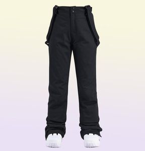 Skibroek 30 Warm Unsex Dames39s En Heren39 Sneeuw Winter Buitensporten Riem Snowboardbroek Waterdicht Winddicht Sk6268543