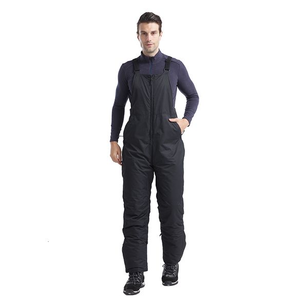 Pantalones de esquí detector hombres cálido invierno esquí transpirable hombres impermeable a prueba de viento masculino snowboard babero adultos tirantes monos de nieve 230920