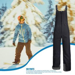 Pantalon de ski neige pleine longueur résistant à l'eau coupe-vent hiver chaud pantalon ski salopette isolée