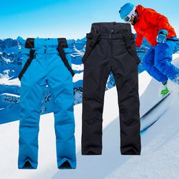 Skiing Pants Pantalon de Ski d'hiver hommes femmes en plein air de haute qualité coupe-vent imperméable à l'eau chaude pantalon de neige hiver Ski snowboard pantalon marque 230922