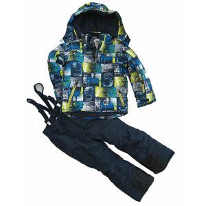 Combinaisons de Ski Ensembles de Ski pour garçons CoatPant imperméable coupe-vent vêtements pour enfants enfants hiver chaud Snowboard costume de Ski en plein air garçons veste de Snowboard 230919