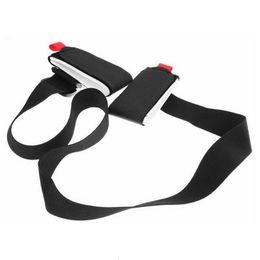 Trajes de esquí Correa de transporte Banda trasera de hombro acolchada ajustable para accesorios de equipo de descenso adecuado 230316