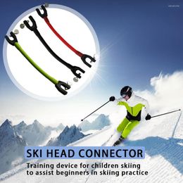 Combinaisons de Ski à Clip élastique, connecteur de pointe de Ski d'hiver, entraînement amovible, exercice de plein air, ornements de Sport pour enfants débutants