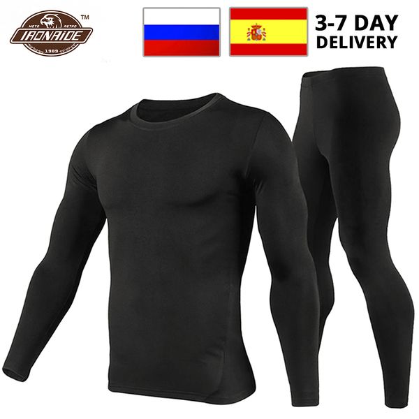 Combinaisons de ski Herobiker hommes polaire doublé sous-vêtement thermique ensemble moto ski couche de Base hiver chaud longs Johns dessus de chemise bas costume 230922