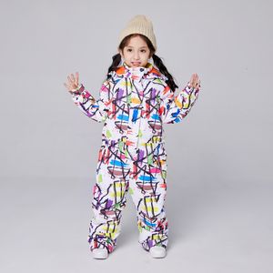 Skipakken Searipe Skipak voor kinderen Waterdicht Winddicht Warm Ademend Winterkleding Snowboarden Jumpsuit Buitensporten 230921