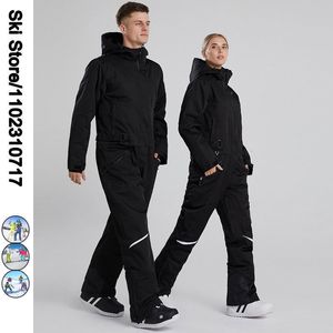 Skipakken Skipak voor Mannen Vrouwen Jumpsuit Winter Warm Winddicht Waterdichte Jas Broek Set Snowboarden SK063 230921