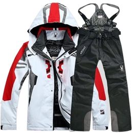 Combinaisons de Ski combinaison de Ski veste de snowboard pour hommes pantalon hiver extérieur thermique imperméable coupe-vent 230918