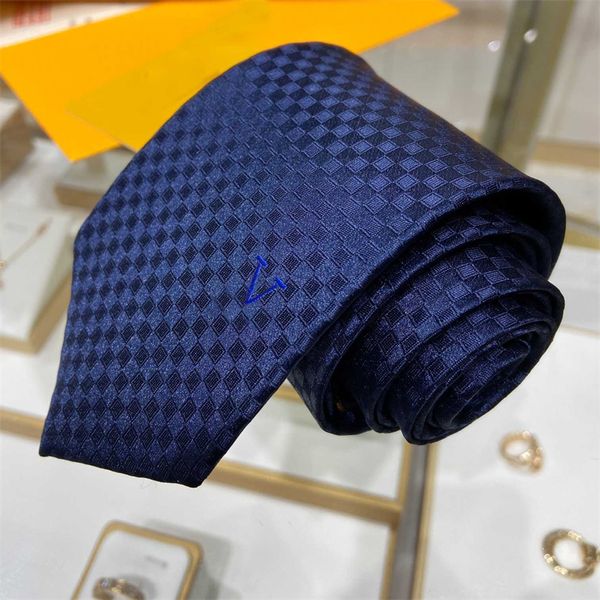 Skil Ties For Men Plaid Print Design Ties Fashion Cravate Fête de mariage avec boîte