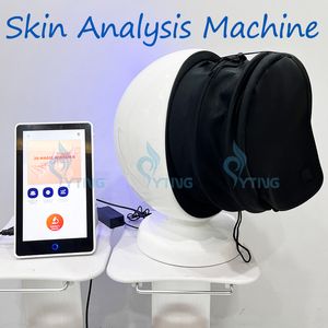 Machine d'analyse de peau pour Salon de beauté, Test cutané, analyse du visage, système de diagnostic cutané avec rapport de Test