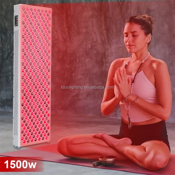 Dispositivo de belleza y cuidado de la piel, terapia de luz roja de 1500w, cuerpo completo, lámpara corporal con Panel infrarrojo y rojo, rejuvenecimiento de la piel, alivio del dolor