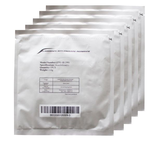 Membrane antigel pour soins de la peau, 34x42CM, Membrane antigel Cryo Cool Pads, film antigel, cryothérapie