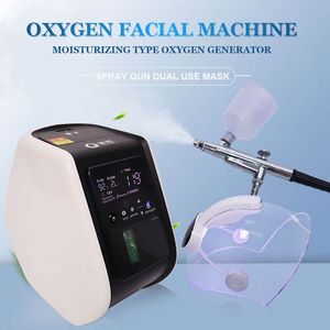 Soins de la peau Jet d'oxygène blanchissant et hydratant ensemble visage santé jet d'oxygène infusion masque dôme hydrodermabrasion