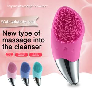 Outil de soins de la peau nettoyant pour le visage Sonic pour nettoyer et exfolier le nettoyant cible clarisonic USB rechargeable reddit