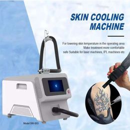 Système de refroidissement de peau d'air froid de peau pour le détatouage de traitement de laser Refroidisseur de Zimmer Cryo