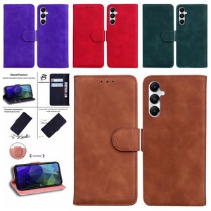 Étuis portefeuille en cuir PU au toucher peau pour Samsung A05 A05S A15 Motorola Moto G84 G54 Edge 40 Neo Huawei Honor X5 Plus X6A Xiaomi 13T Pro porte-carte d'identité porte-monnaie à rabat