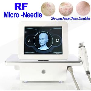 Huid tillen anti-rimpel acne litteken remover striae removal fractional rf microneedle machine body radio frequentie micro-naald gezichtsbeautinatiemateriaal