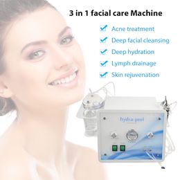 Huid Peeling Oxygen Facial Diamond Microdermabrasion Machine 3 in 1 Vacuüm Huid Schoonmaakzorg Rimpel Removal Acne Behandeling