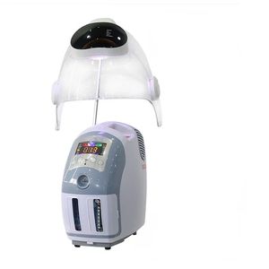 Retournation cutanée Hyperbaric Oxygène Jet Therapy Machine faciale Machine faciale LED Seven Color Lamp Mask Oxygène Facial Machine