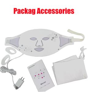 Huid Verjonging Nieuwe hotsell 4 kleuren LED LICHT Soft Silicone Skins Whitening Facial Light Photon Flexibel LED -masker