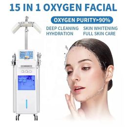 Rajeunissement de la peau Oxygen Facial Spray Gun Water Hydra dermabrasion Peel Facial Machine