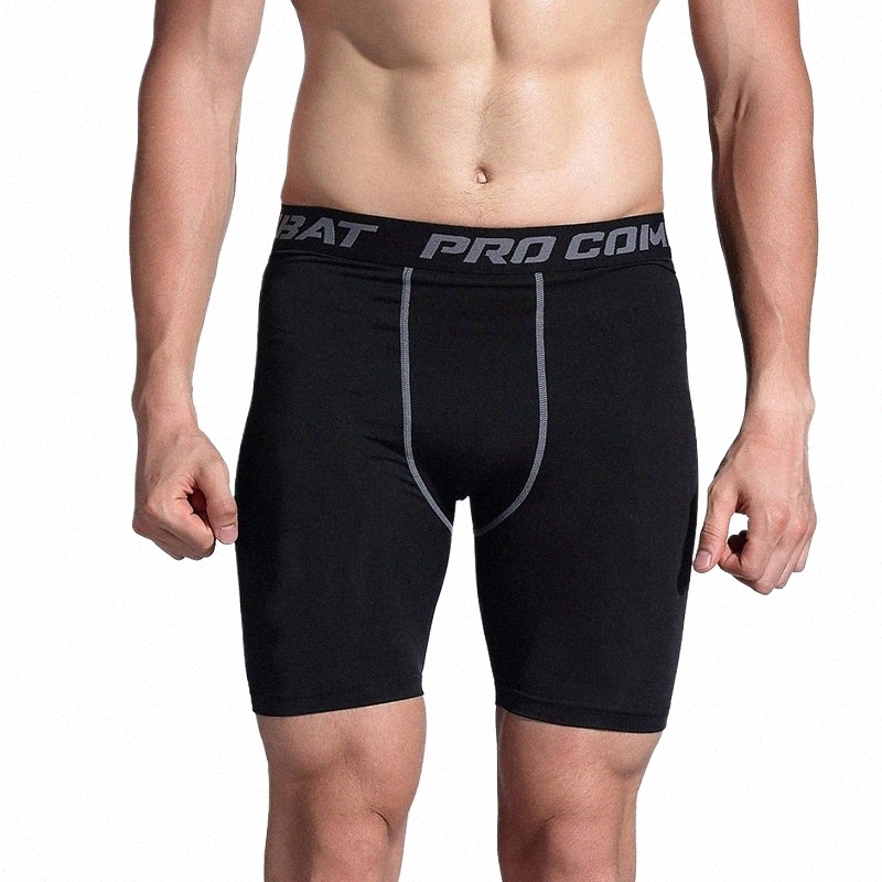 skinny Fitn Mens Compri Sports Gym Under Base Layer Running Tights Quick-Drying Shorts Trainning Riding Male 3XL Shorts T1cB#