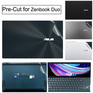 SKINS 3PCS COUVERTURE DE VINYLE DE VINYLE POUR ASUS ASUS OPLOPOP ZENBOOK DUO PRO 14 2021 2022 UX481FL UX481FA UX481 UX482 UX482EG UX482EA