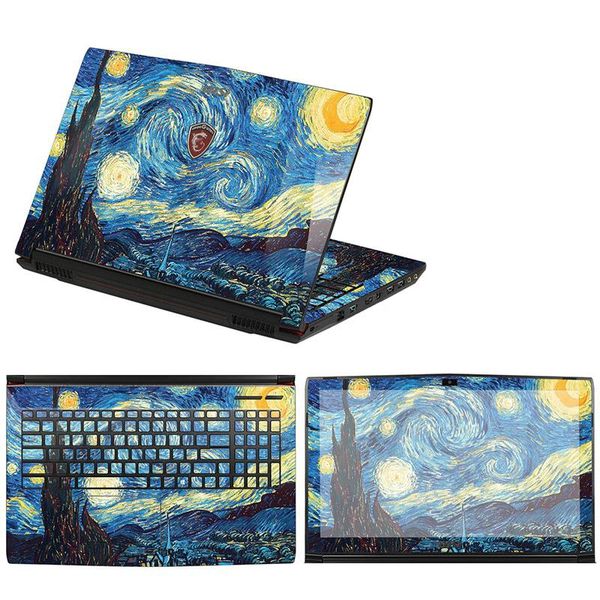 Skins Decal personnalisé pour MSI WT75 17,3 