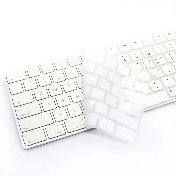 SKINS Langue coréenne Silicone Clavier Couverture Couverture pour Apple Magic Clavier avec clavier numérique MQ052LL / A A 1843 A1843