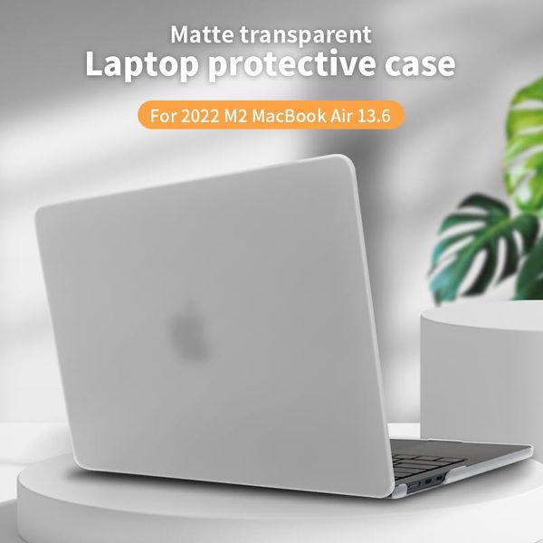 Couverture d'ordinateur portable Skins pour 2022 MacBook Air13.6 M2 A2681 Case de protection Vinyle Transparent Skin Pro13.3 M2 A2338 Antidrop Shell