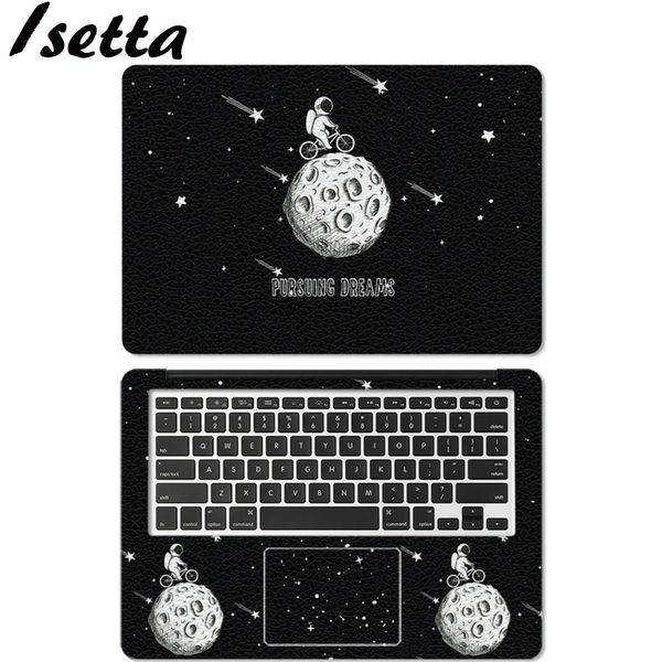 Skins Design Space Design Sticker Skin Cover Cubulización Piel del keyboad 11/12/13/14/15/16 pulgadas para MacBook Air 11 Air 13.3 2020 Pro 13/HP/Dell