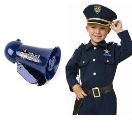 jupe enfant pour enfants jeu jouet jouet portable mégaphone prétend jouer le mégaphone du policier avec sirène son