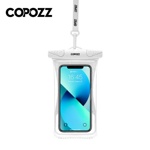 jupe Ski de ski CopozzNowing Boîte de téléphone imperméable Cover tactile Mobilephone Diving Sac Pouche pour iPhone Xiaomi Samsung Meizu