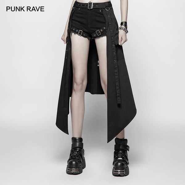 jupe punk rave rave féminin punk quotidien post apocalyptique noire mi-jupe stade interpréter personnalité haruku femmes jupes