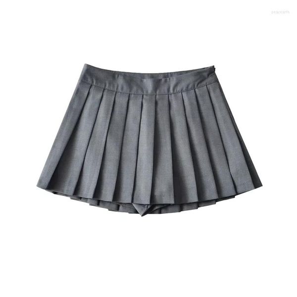 Jupes 15 couleurs été taille haute femmes Sexy Mini Vintage jupe plissée coréen Tennis court blanc noir 2023