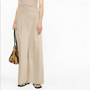 Faldas 2024 Autumn Fashionable informal High Winist Send versátil falda larga versátil
