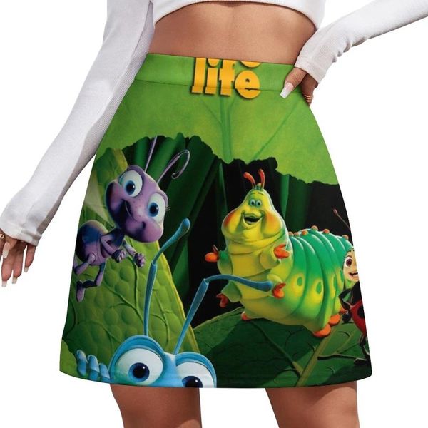 Skirts A Bugs Life Mini Falda Dress Femenino Ropa coreana Damas