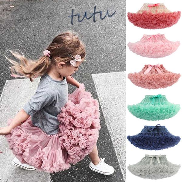 Jupes Bébé Fille Tulle Jupe Enfants Filles Vêtements Tutu Pettiskirt Jupe Fille Vêtements Princesse Jupes Jupe Pour Filles Vêtements T230301