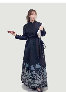 Jupes grande taille Hanfu 5XL robe pour gros MM 2023 femme mode été solide jupe ample plus manque de vêtements pour femmes