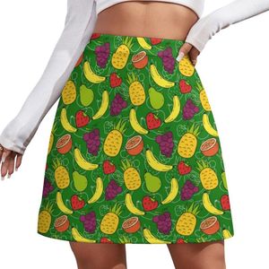 Rokken Cartoon Fruit Rok Banaan En Citroen Harajuku Casual Vrouwelijke Vintage Mini Grafische Kleding Cadeau Idee