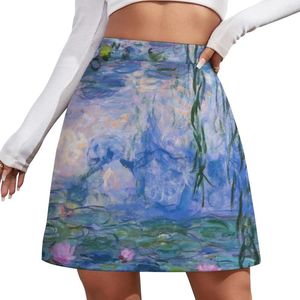 Rokken Claude Monet - Water Lelies Mini Rok Jurken Summer Woman 2024 Kleding voor