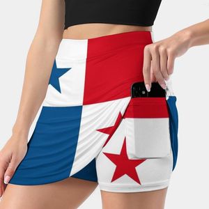 Faldas Bandera De Panamá Falda De Mujer Moda Estética Corta