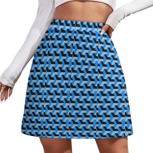 Jupes funky motif géométrique mini jupe été 2024 femme short femme