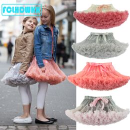 Jupes Filles Enfants Tutu Jupe Enfants Vêtements Tutu Jupe Princesse Mode Tulle Dancewear Fluffy Ballet Party Stars Sequin Fashion Jupe 230403